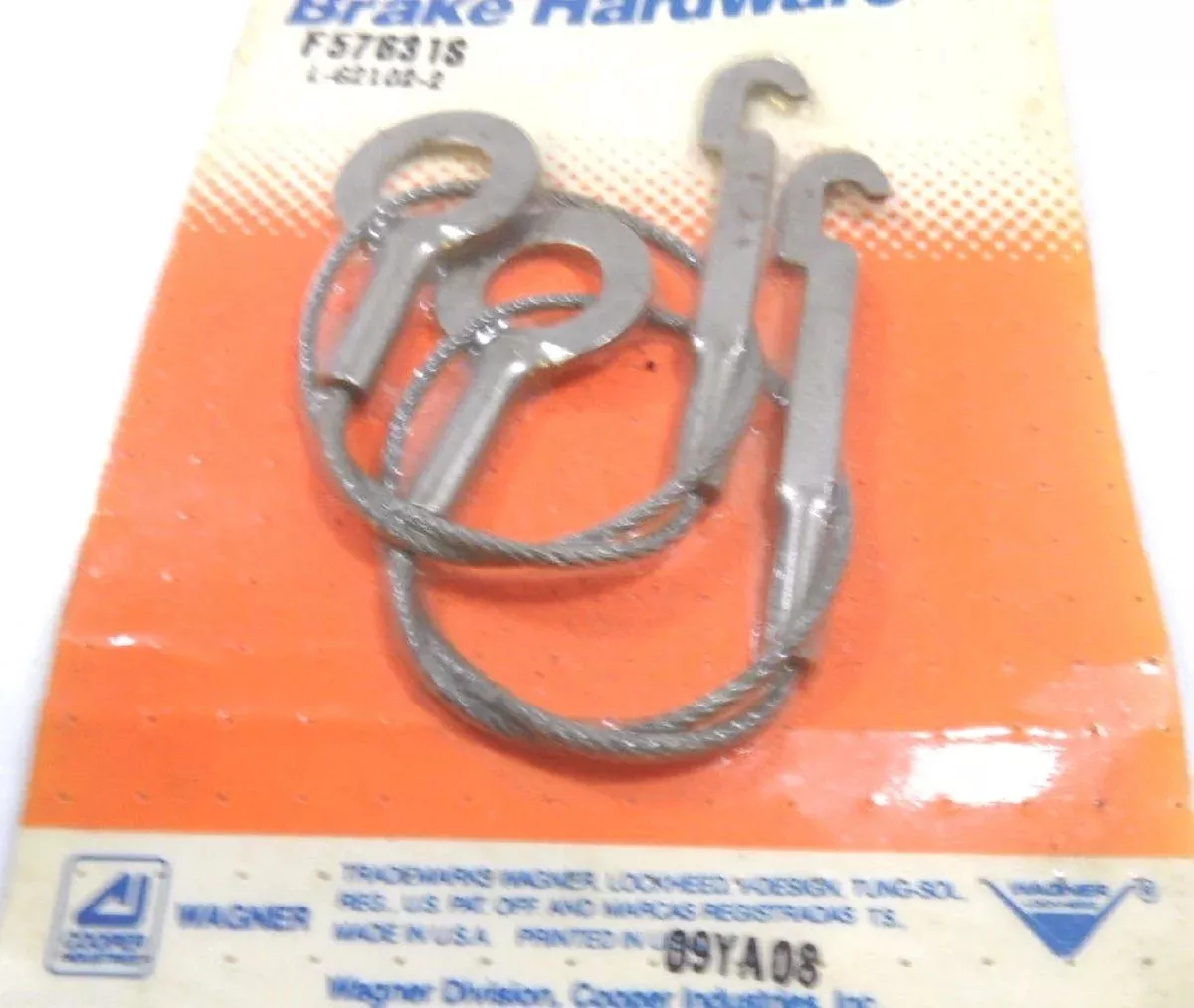 WAGNER F57631S Parking Brake Cables