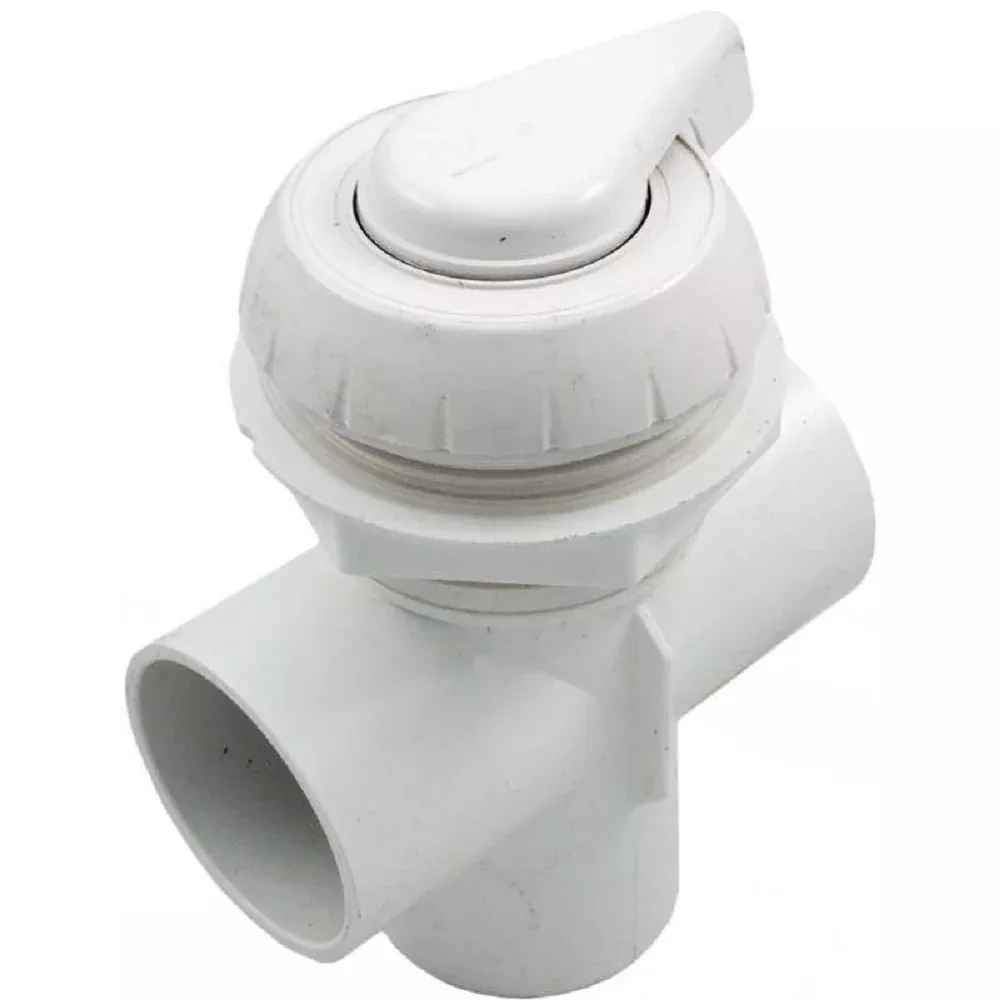 Waterway 600-3060 2" Notched Top Mount Diverter Valve - White