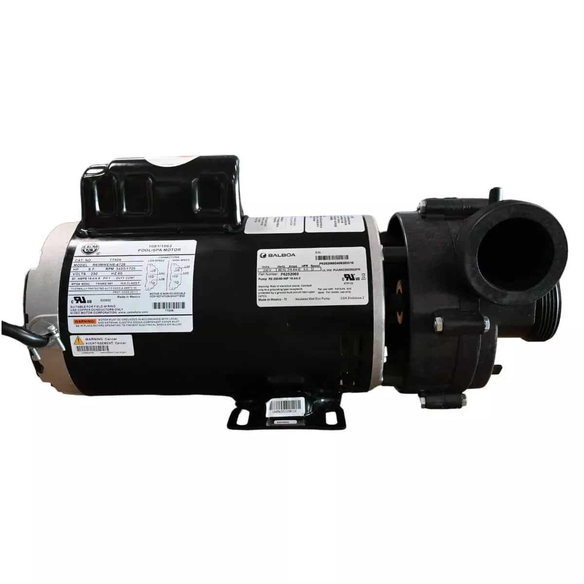 X320567 - Pump, 2 SPD, 230 V, 16.4/4.8 A, 60 HZ