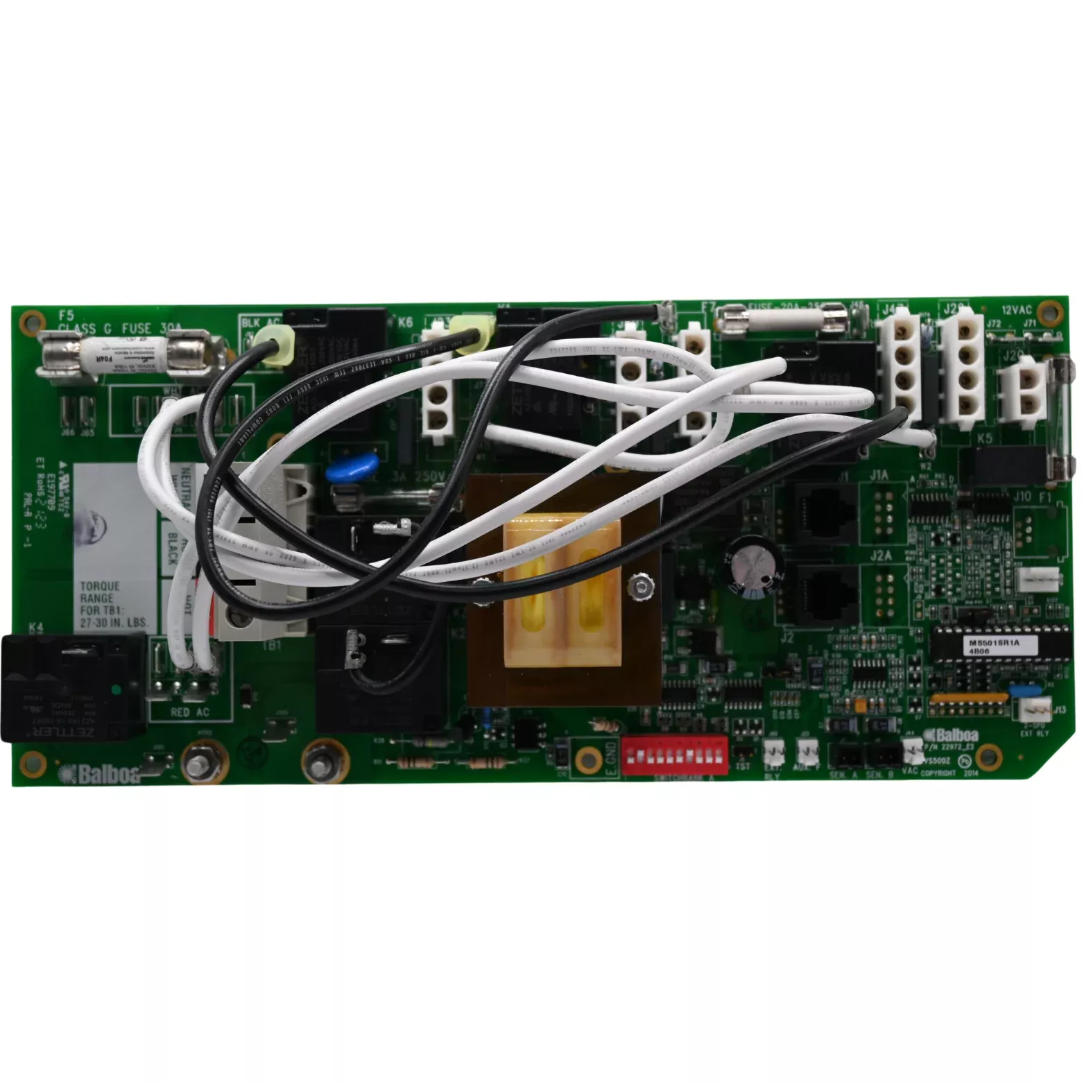 X801024 - Circuit Board, Balboa Equipment MS501s PC Board