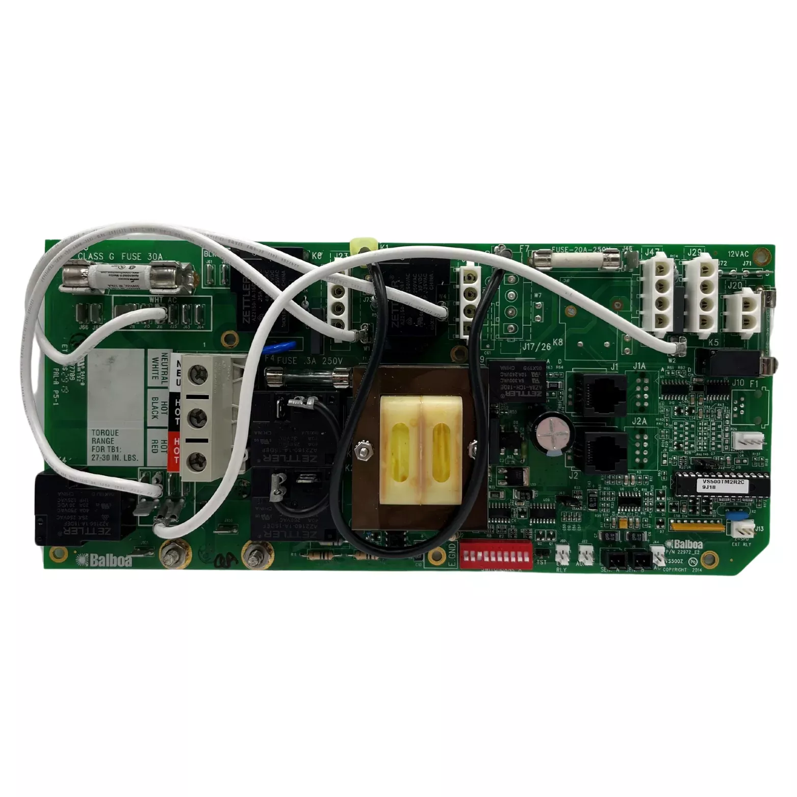 X801144 - Circuit Board, Balboa Equipment VS500Z PC Board